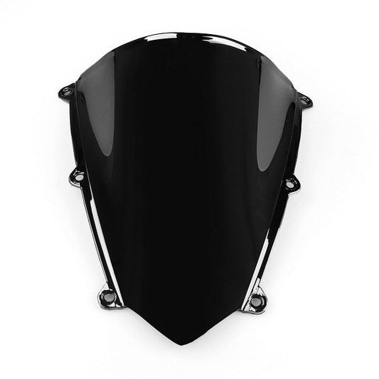 Pare-brise double bulle pour Honda CBR600RR 2007-2012, noir