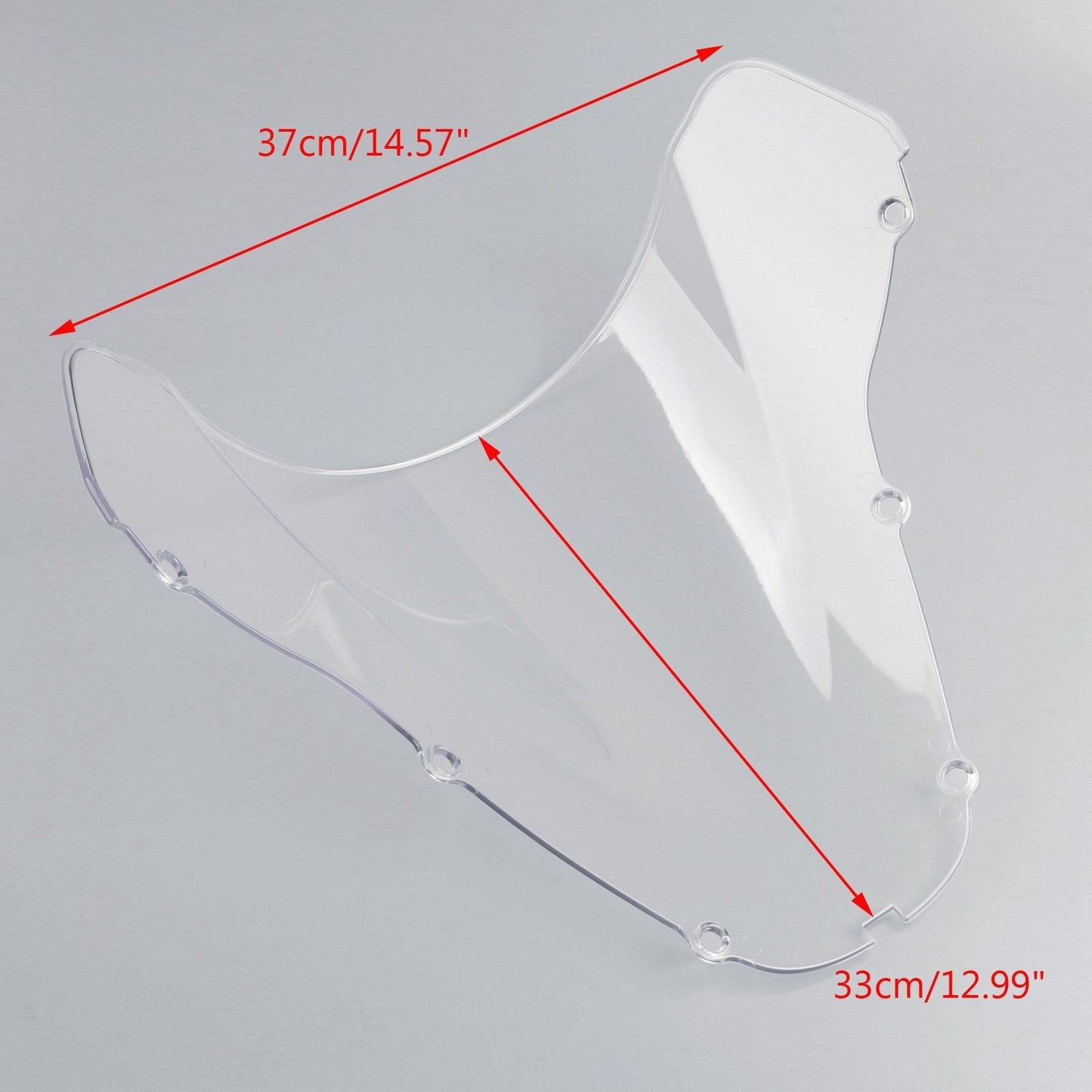 Pare-brise double bulle pour Honda CBR929RR 2000-2001