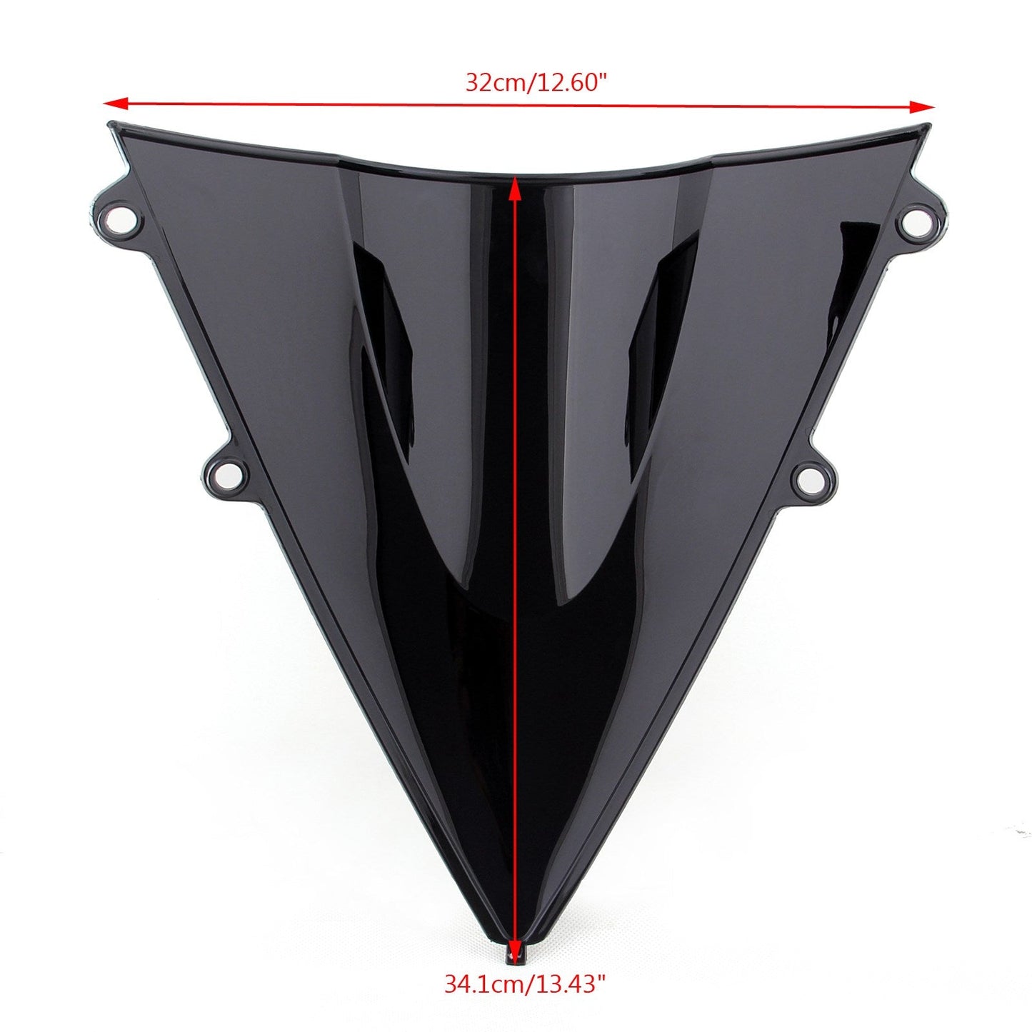 Pare-brise double bulle noir pour Honda CBR1000RR 12-15
