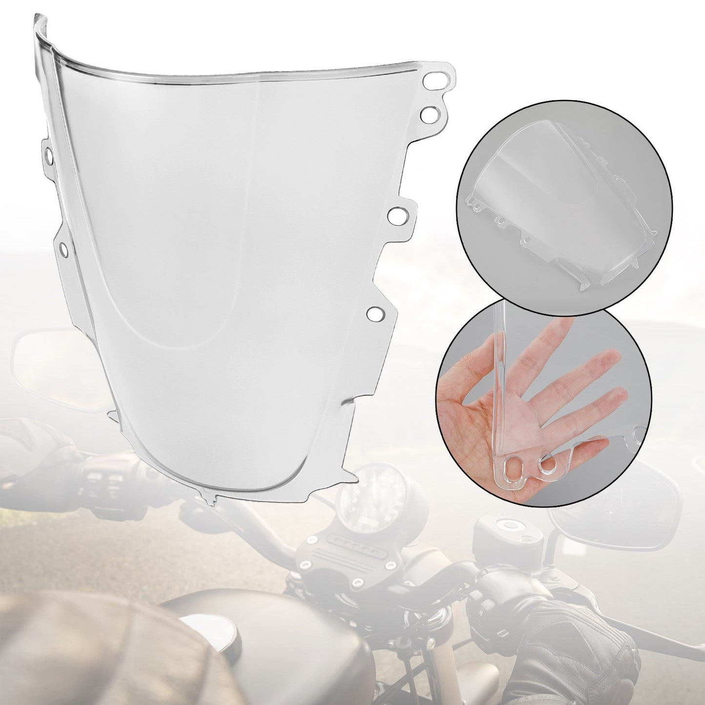 Pare-brise ABS pour moto Yamaha YZF R1 2020-2022
