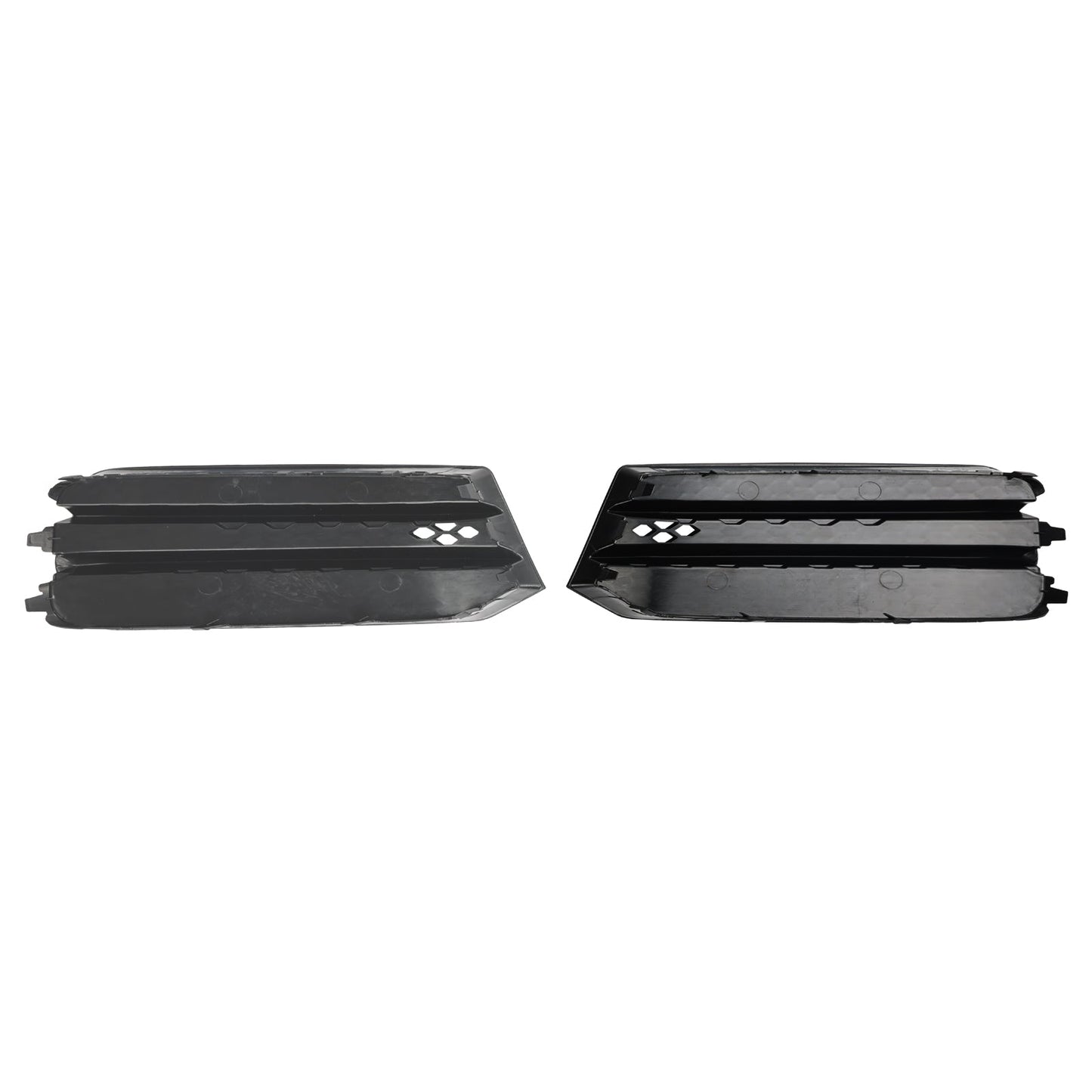 2015-2018 Audi A1 8X 2PCS Grille 8XA807681B 8XA807682B Front Bumper Fog Light Cover Grill