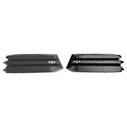 2015-2018 Audi A1 8X 2PCS Grille 8XA807681B 8XA807682B Front Bumper Fog Light Cover Grill
