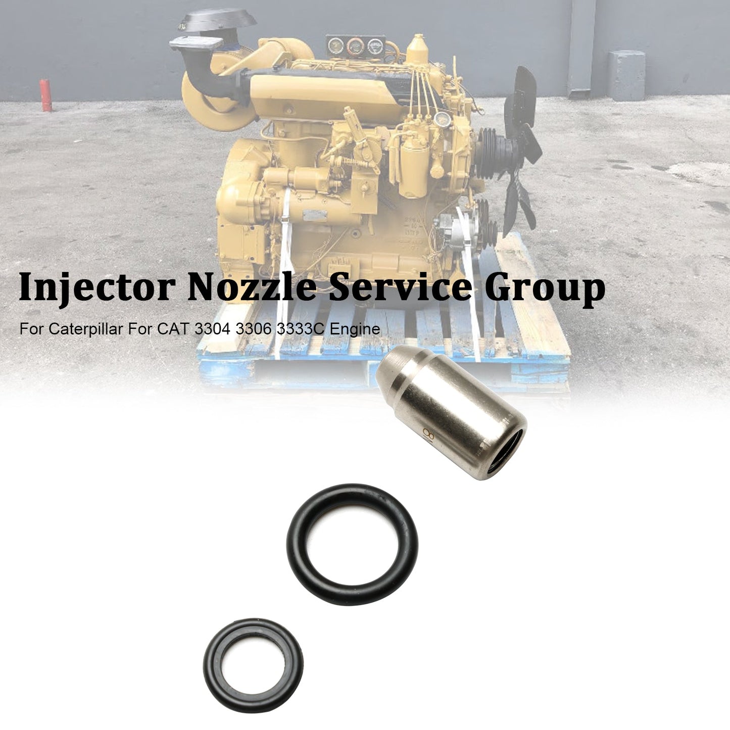 Caterpillar CAT 3304 3306 3333C Engine Fuel Injector Nozzle 5M4086 8M1584 8N4697 9F0160