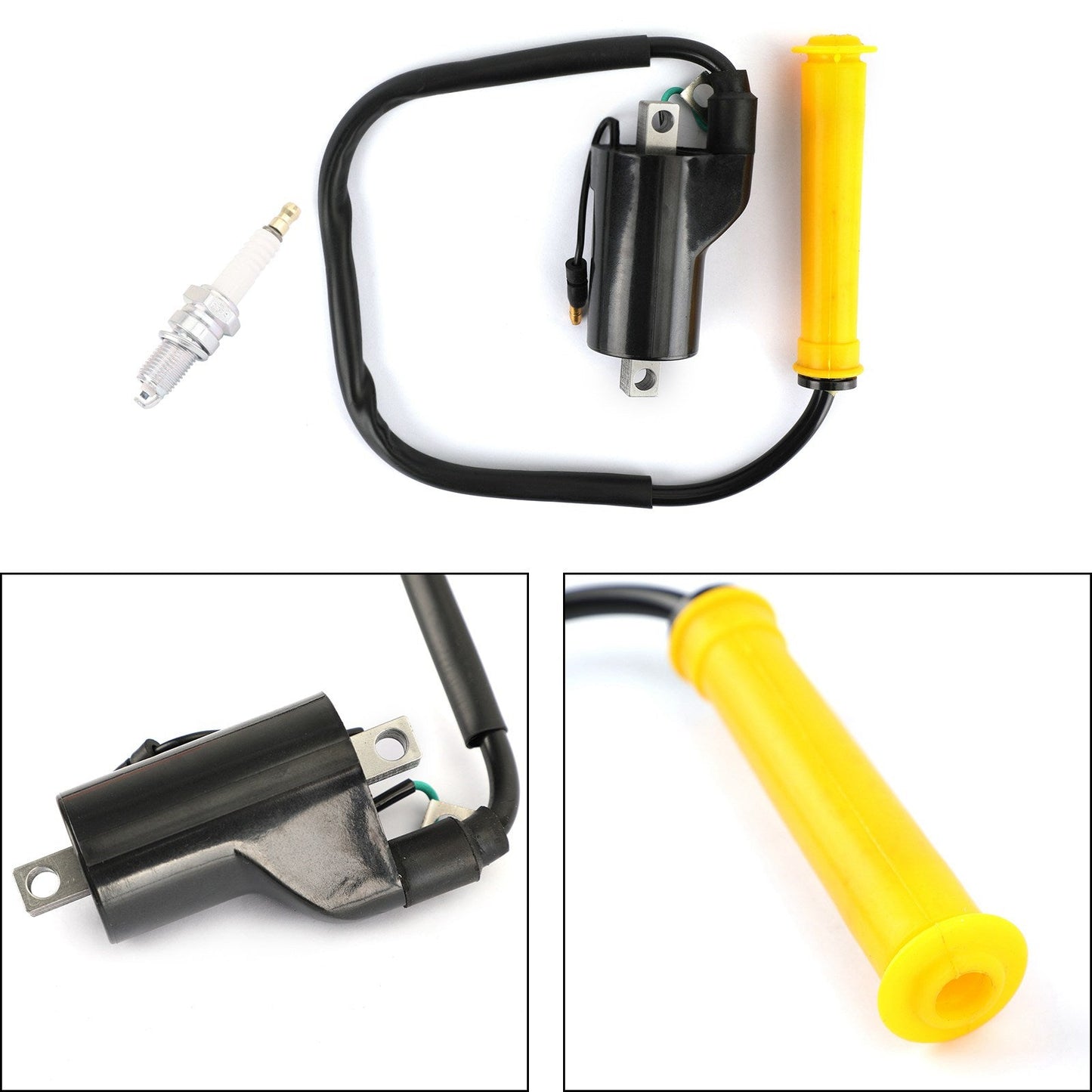 Ignition Coil + Spark Plug for For Honda Sportrax 400 TRX400EX XR400R 30500-HN1-003