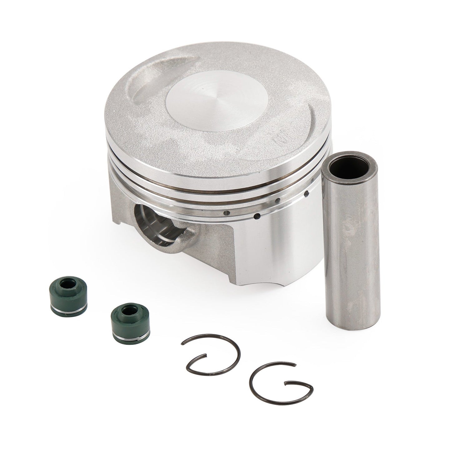 Kit de juntas de pistón y anillos de cilindro de 67 mm (16 mm) para Italika Ex200 Rt200 / GP / Negra