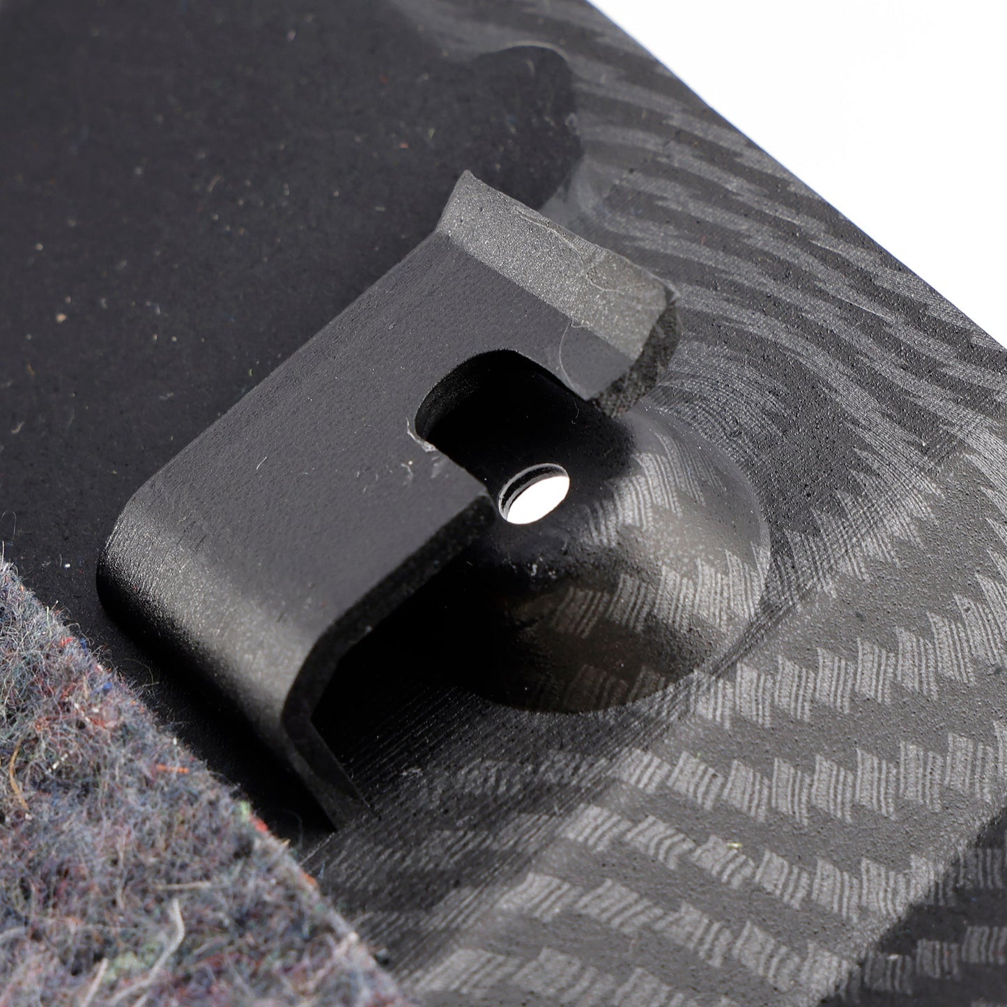 Moldura de consola central con patrón de fibra de carbono para Volkswagen Golf Jetta 1999-2005, 1J1863201D