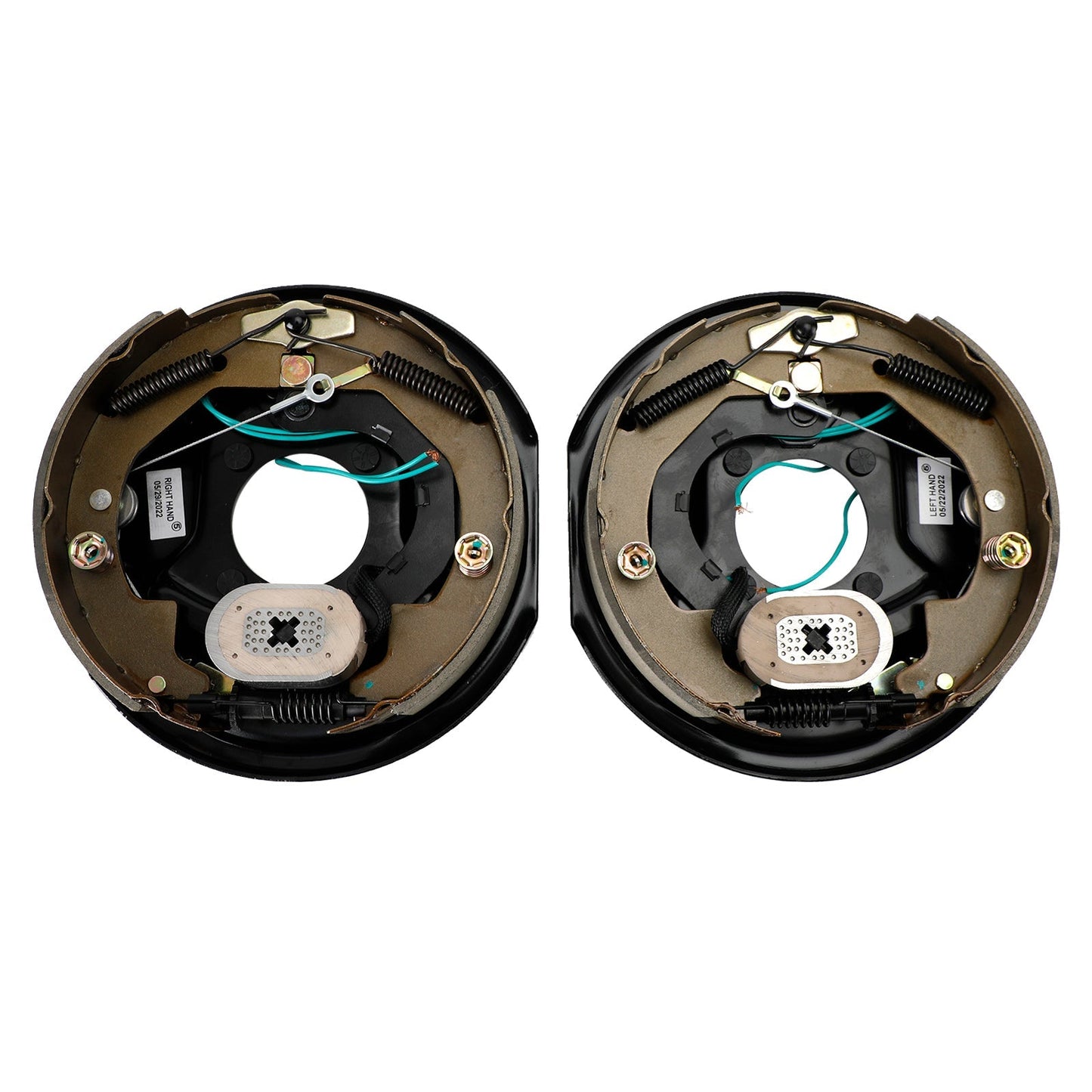 Electric Trailer Brake Kit-Self Adjusting-10"-Left/Right Hand Assemblies-3500lbs