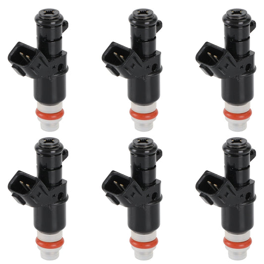 6PCS Fuel Injectors 16450-RCA-A01 Fit 2005-2011 Honda Pilot 3.5L