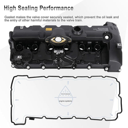 2006-2010 BMW Z4 L6 2.5L Valve Cover w/ Gasket Bolts 11127552281