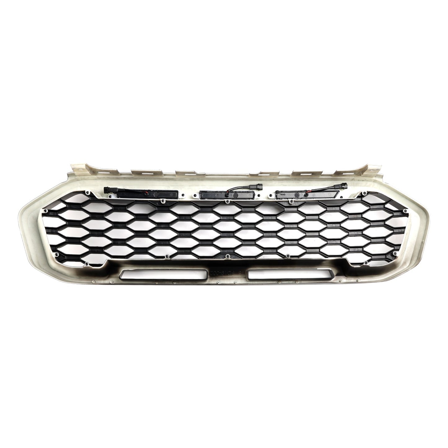2019-2023 Ford Ranger T8 Front Bumper Grill Grille Black W/LED Light