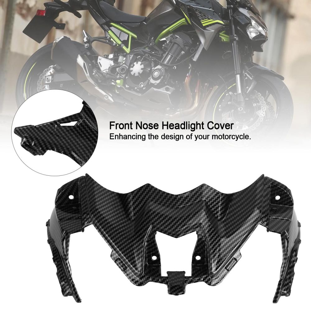 Carenado de fibra de carbono para faro delantero de Kawasaki Z900 (2020-2021)