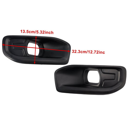 Dodge Ram 2500 3500 2019-2024 Pair Fog Light Bezel Trim 68449341AA