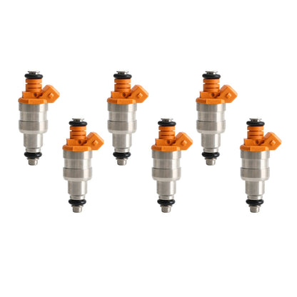 1991-1998 Wrangler I6 4.0L 6PCS Fuel Injectors 33007127 53003956 53030343