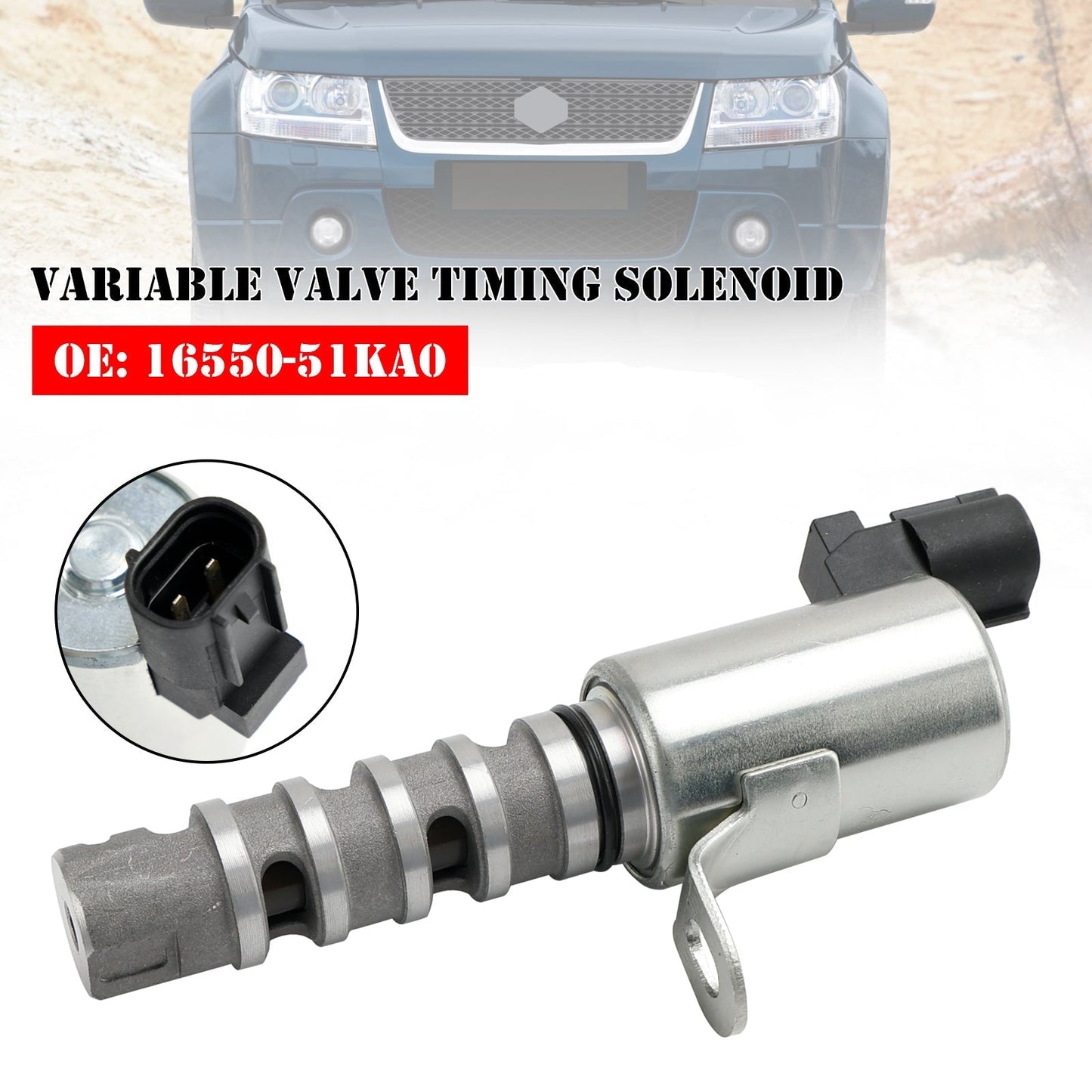 2009-2013 For Suzuki Grand Vitara 2.4L Variable Valve Timing VVT Solenoid 16550-51KA0