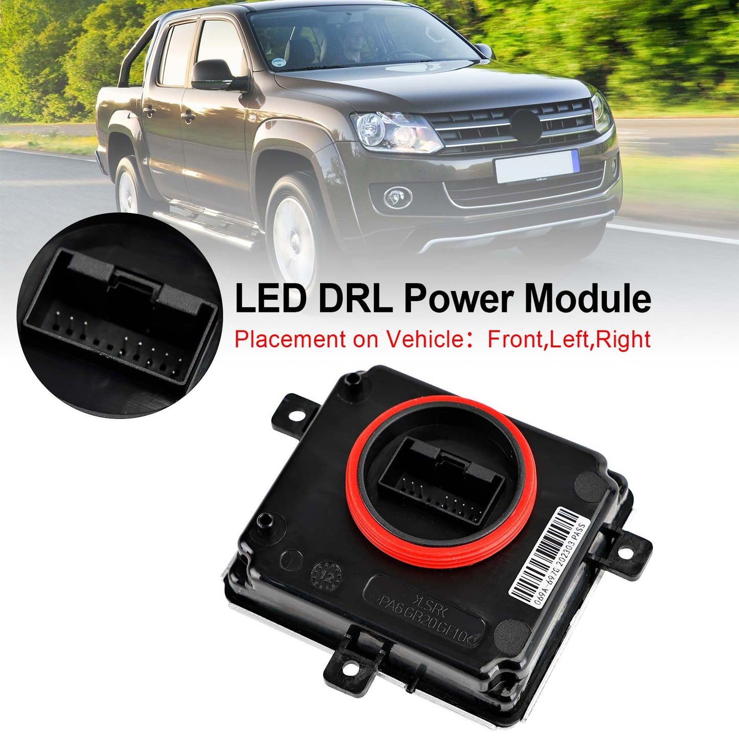 Module d'alimentation LED DRL pour VW Golf MK 4G0907697A