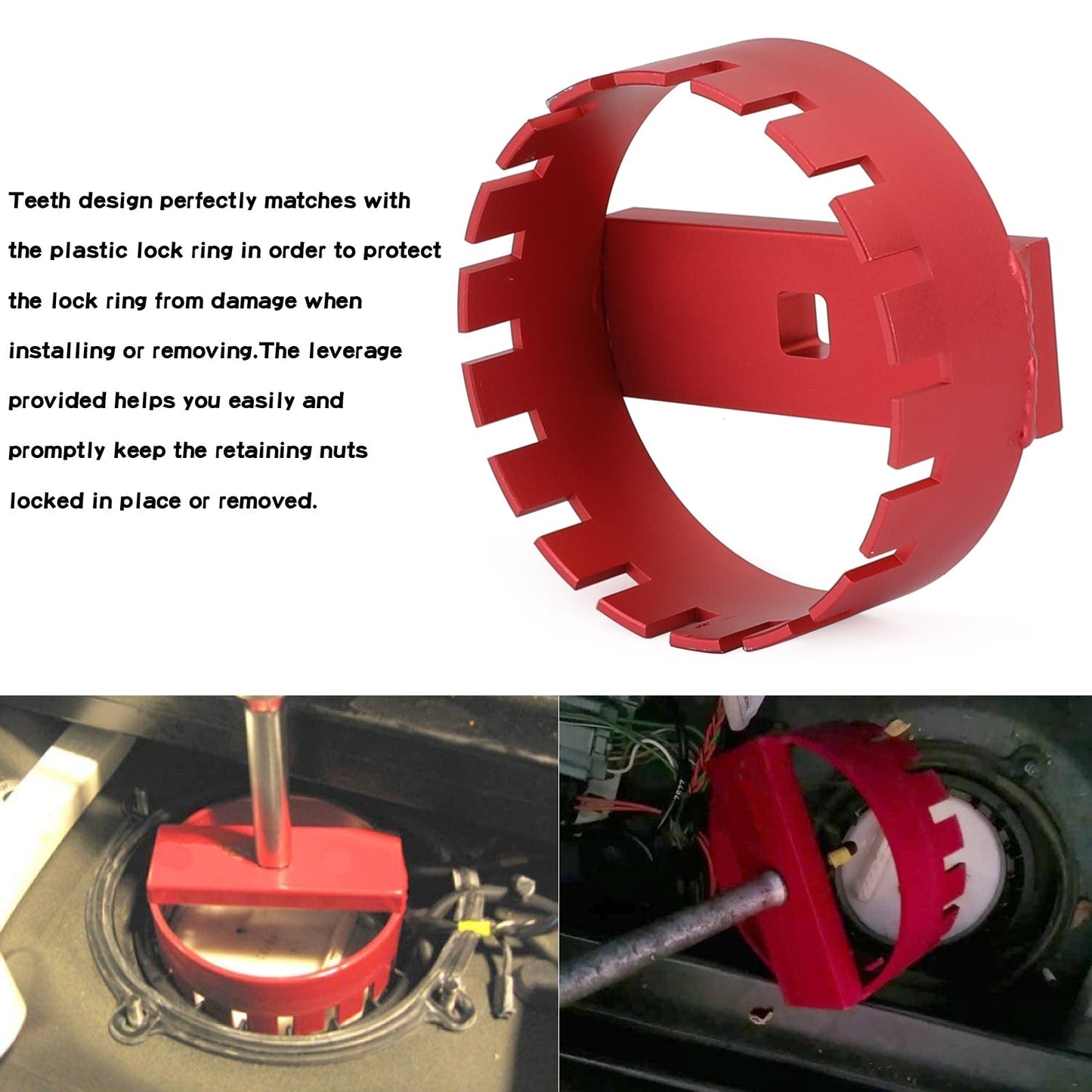 Outil de démontage de bague de verrouillage pour Volvo V70 2001-2007, douille de pompe à carburant 69800