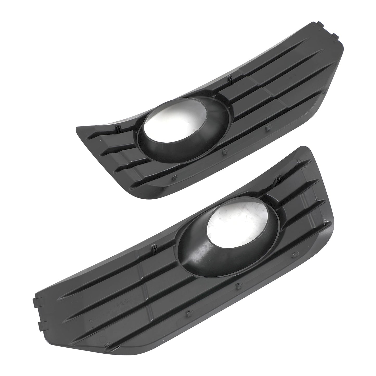 Volkswagen 2010-2015 Transporter Caravelle T5 T5.1 S-Line Fog Lamp Light Cover Insert S-line Grill Gloss Black