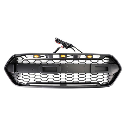2018-2023 Ford Transit Custom Matte Black Front Honeycomb Grille Raptor Grille