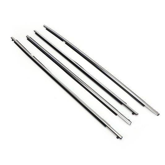 2014-19 Toyota RAV4 4x Chrome Car Window Weatherstrip Seal Belt Moulding