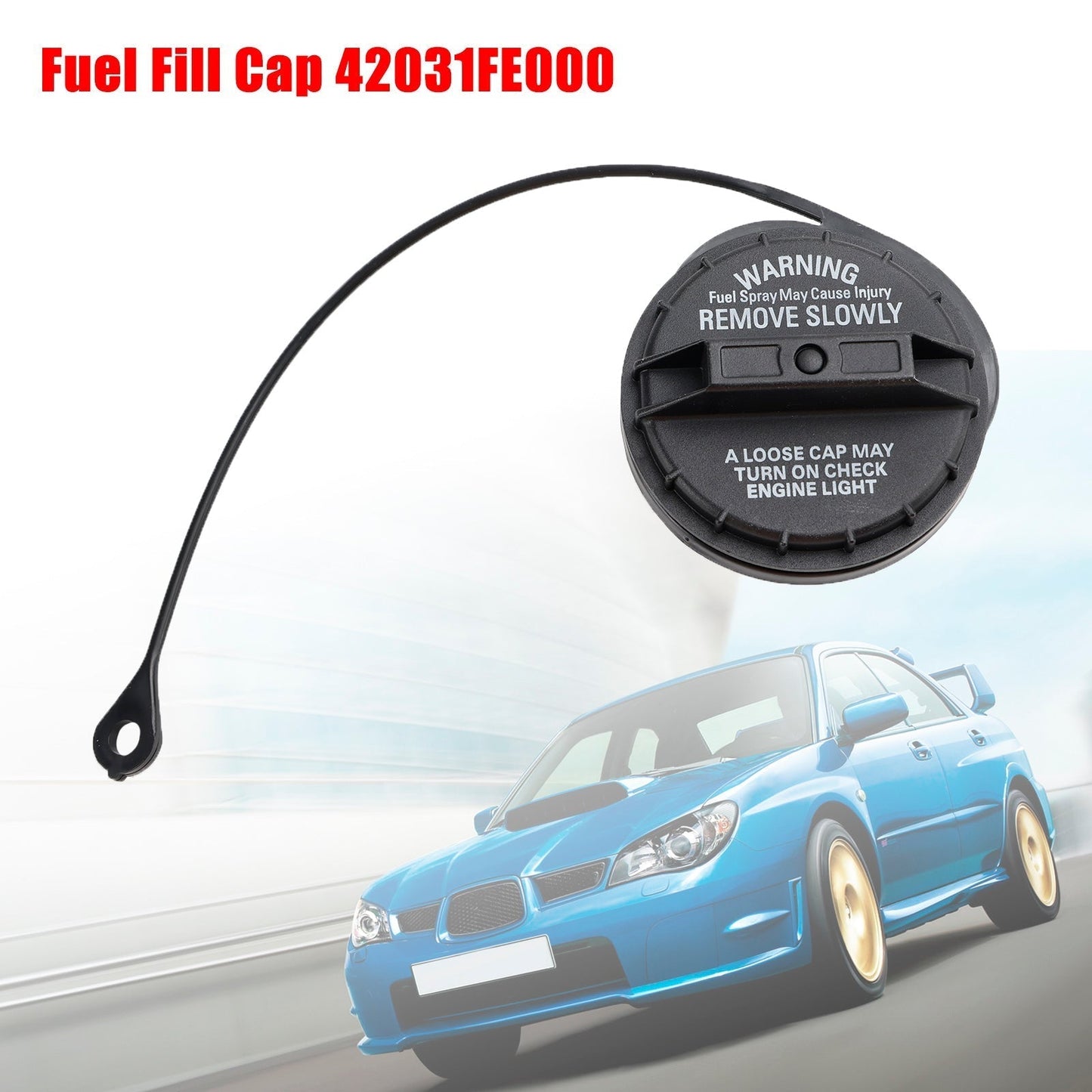 Bouchon de réservoir de carburant pour Impreza WRX 2005-2007 42031FE000