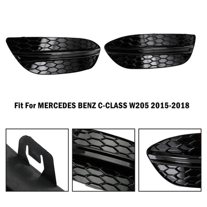 Mercedes Benz 2015-2018 C-Class W205 Base Sedan 14475205 2PCS Front Fog Light Cover
