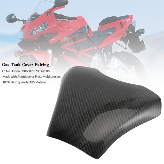 Gas Tank Cover Panel Fairing Protector For For Honda CBR600RR 2003-2006 Carbon