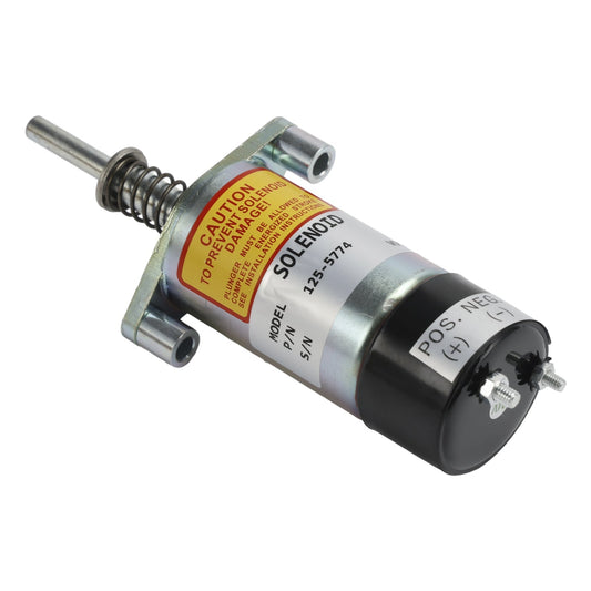 Solénoïde de coupure de carburant 24 V 125-5774 pour Caterpillar 3204 3304 3304B 3306 3306B