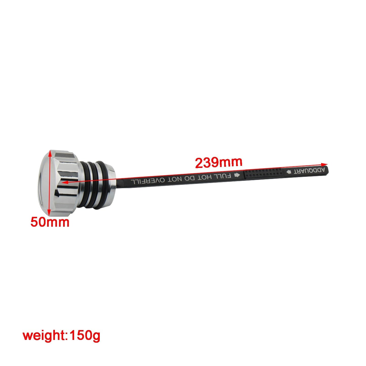Bouchon de réservoir de jauge d'huile pour Touring Road King Electra Glide 00-06 0710-0121