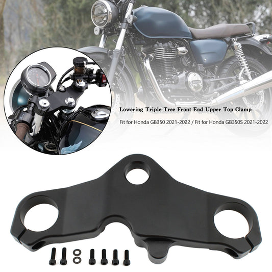 Lowering Triple Tree Front End Upper Top Clamp For For Honda GB350 2021 2022