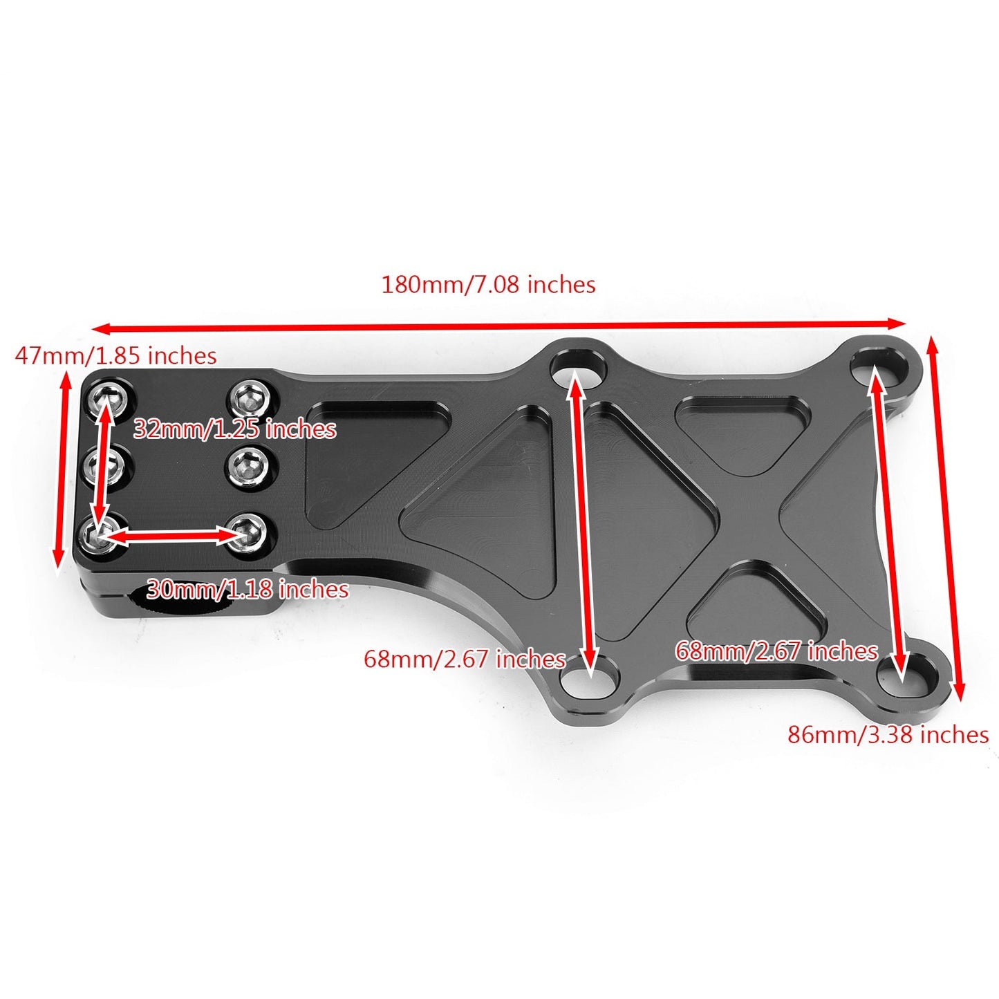Soporte de protección de motor con fijación fija para Honda MSX125 MSX125SF Grom 2013-2019