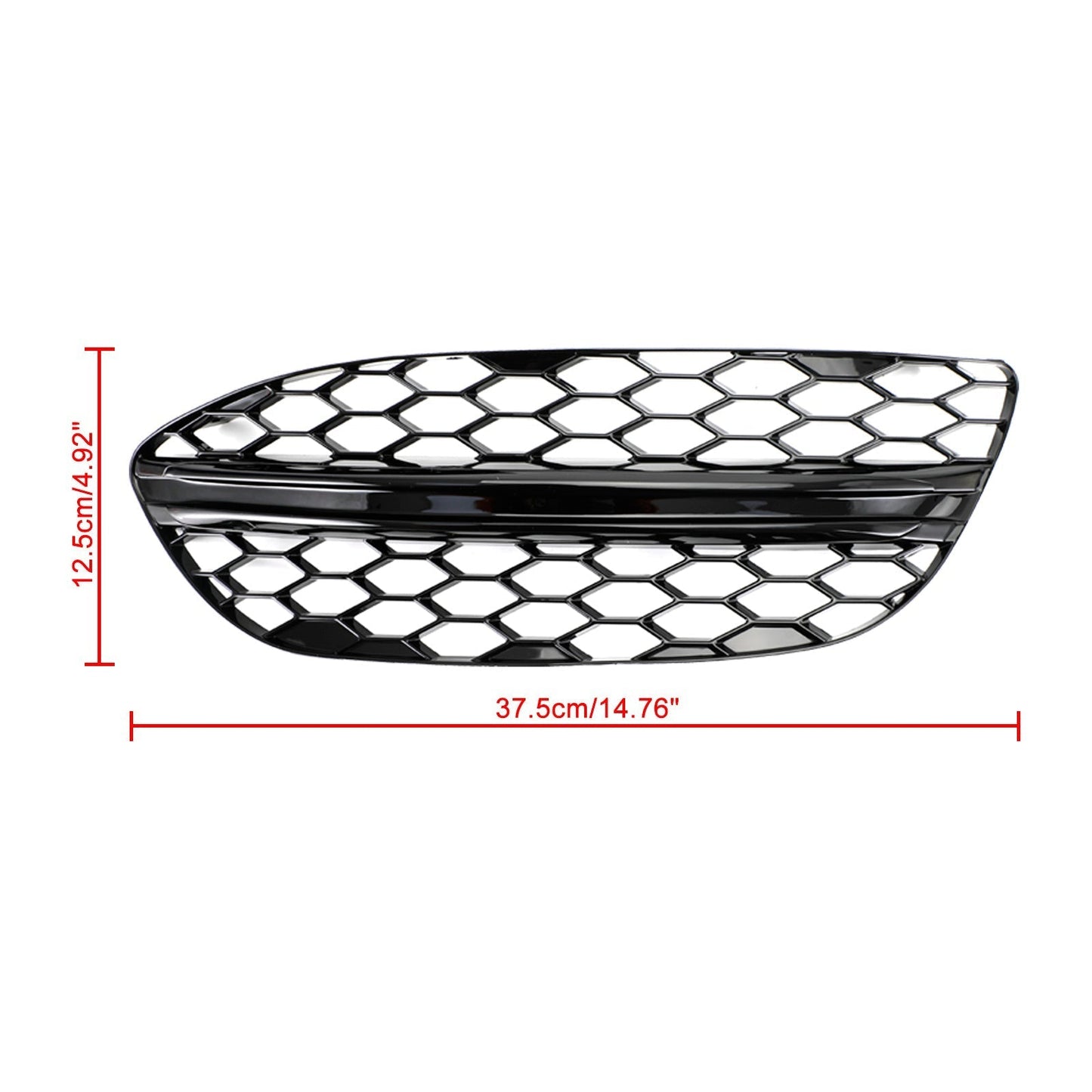 2015-2018 Mercedes Benz C-CLASS W205 Base Sedan Mesh Front Fog Light Cover 2058850723 2058851123 Generic