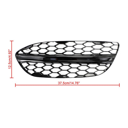2015-2018 Mercedes Benz C-CLASS W205 Base Sedan Mesh Front Fog Light Cover 2058850723 2058851123 Generic