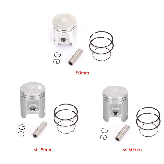 Piston Ring Pin Clip Kit Fit For Yamaha YA90H 1992 YA90 Axis 90 1990-1997 JOG90 CY90 1991-1997