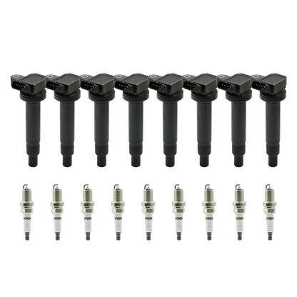 2000-2009 Toyota Tundra 4.7L 8PCS Ignition Coil+Spark Plug UF230 90080-91180