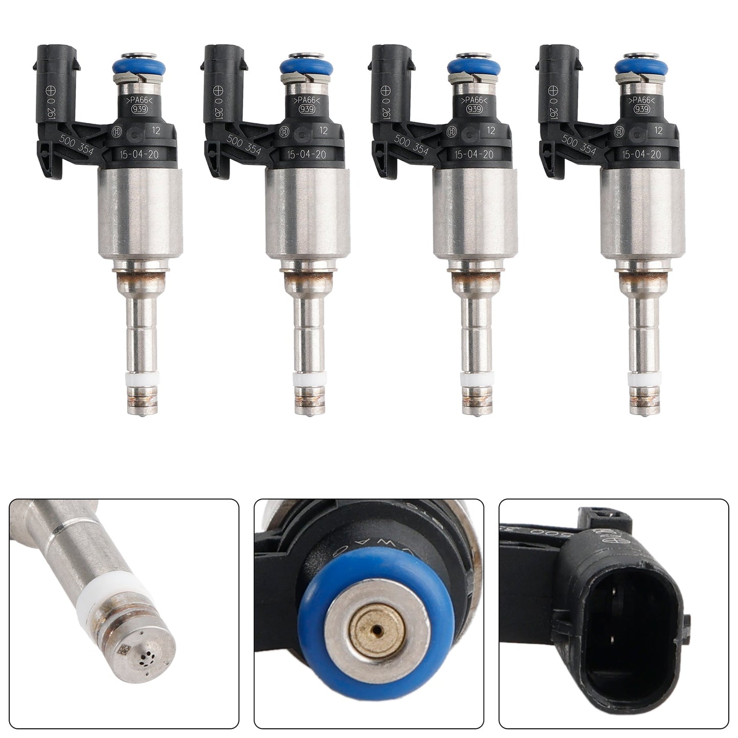 Injecteur de carburant Volkswagen Beetle Golf Jetta Tiguan 4 pièces 04E906036Q 0261500374