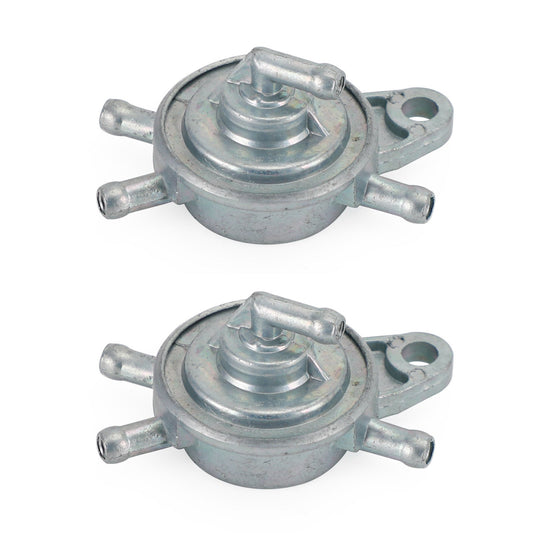 2 Fuel Pump Valve Switch Petcock Tap 4 Port GY6 125cc 150cc 139QMB 152QMI 157QMJ Assosary