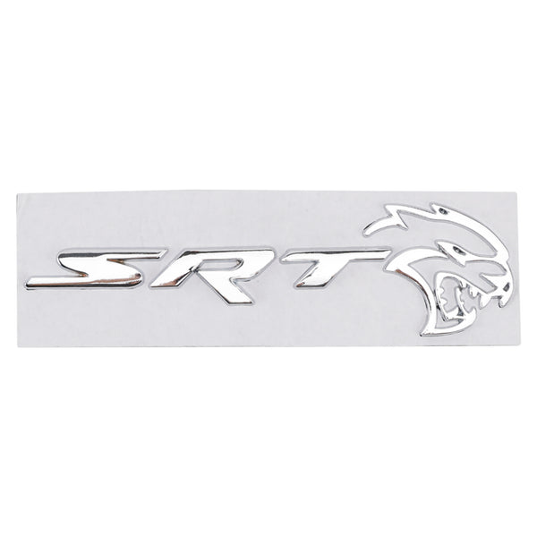 Challenger Trunk Lid Badge Rear Tailgate SRT Hellcat Decal Emblem Silver