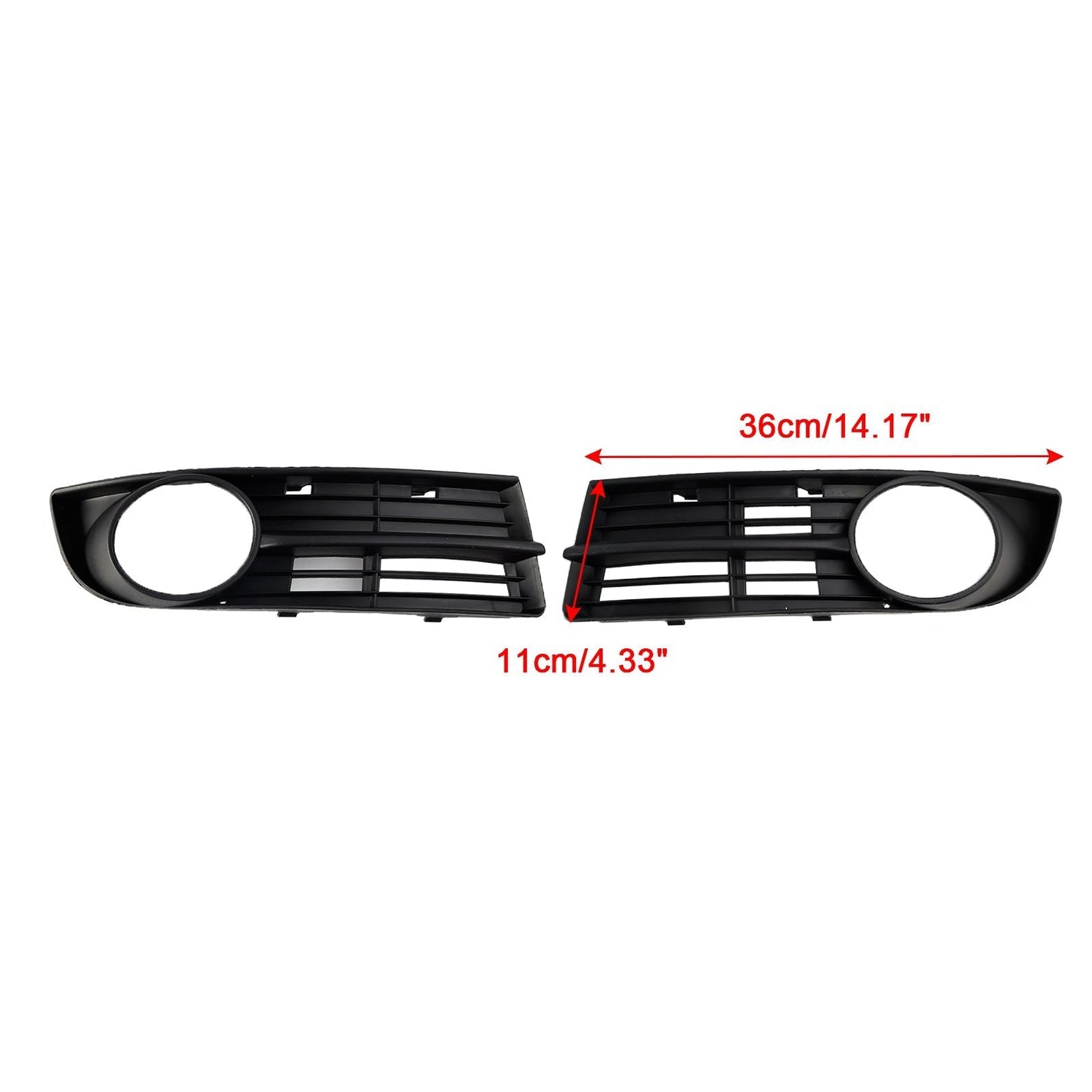 2003-2006 Volkswagen Touran Front Bumper Foglight Grille 1T0807666A 1T0807665A