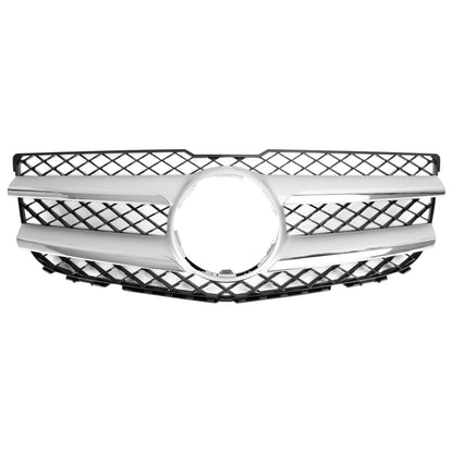 2013-2015 Mercedes-Benz GLK-Class X204 Chrome Front Grill Upper Bumper Replacement