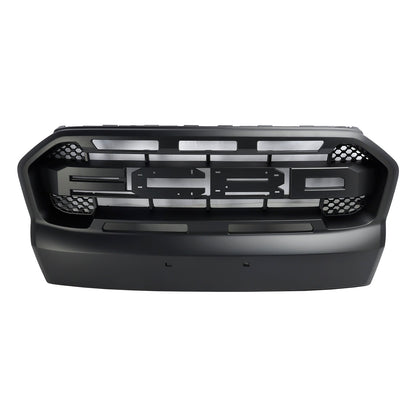 Raptor Style Front Bumper Grill Grille Fit Ford Ranger 2015-2019 T7 W/LED