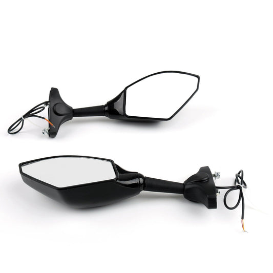 Paire de rétroviseurs latéraux avec clignotants à LED pour Honda CBR600F4i, CBR600F4, CBR600F, CBR250R