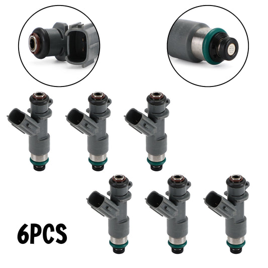 6PCS Fuel Injectors 16450R70A01 Fit Honda Accord Acura MDX Tl TSX 3.5L 3.7L
