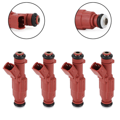 2015 KIA FORTE 1.8L 4PCS Fuel Injectors 35310-2E000 35310-2E100