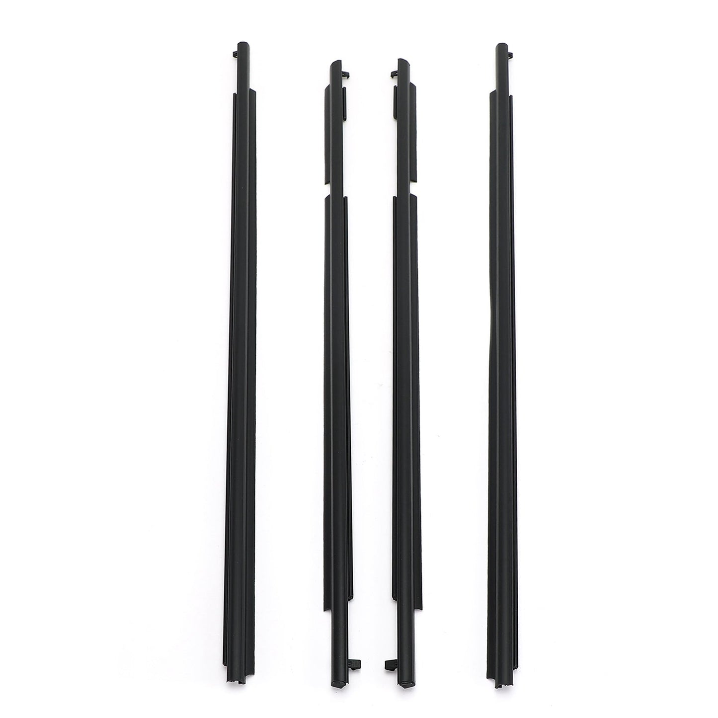 2010-2021 4Runner Toyota 75711-35011 4PCS Car Outside Window Weatherstrip Seal Belt Moulding
