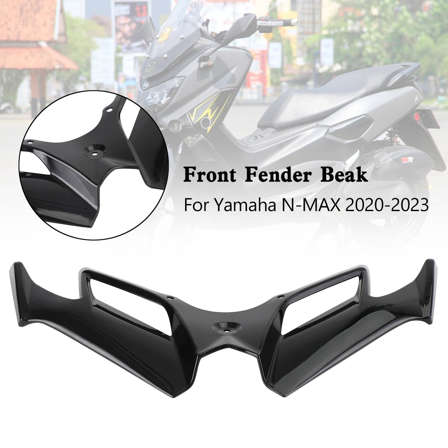 Extension de bec de garde-boue avant pour Yamaha N-MAX 2020-2023