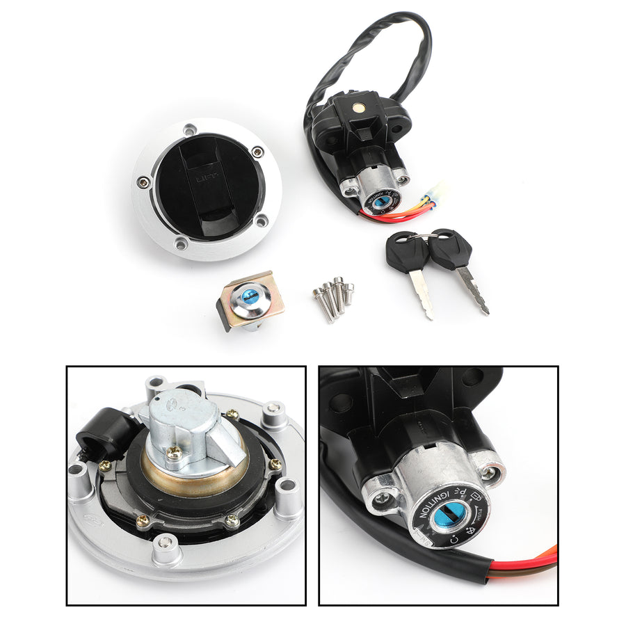 2003-2009 Suzuki SV650S 37000-16820 Ignition Switch Fuel Gas Cap Lock Keys