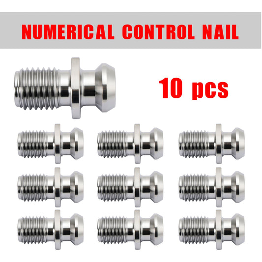 Lot de 10 goujons de retenue pour liquide de refroidissement CAT50 45 × 1,140 po pour Mazak