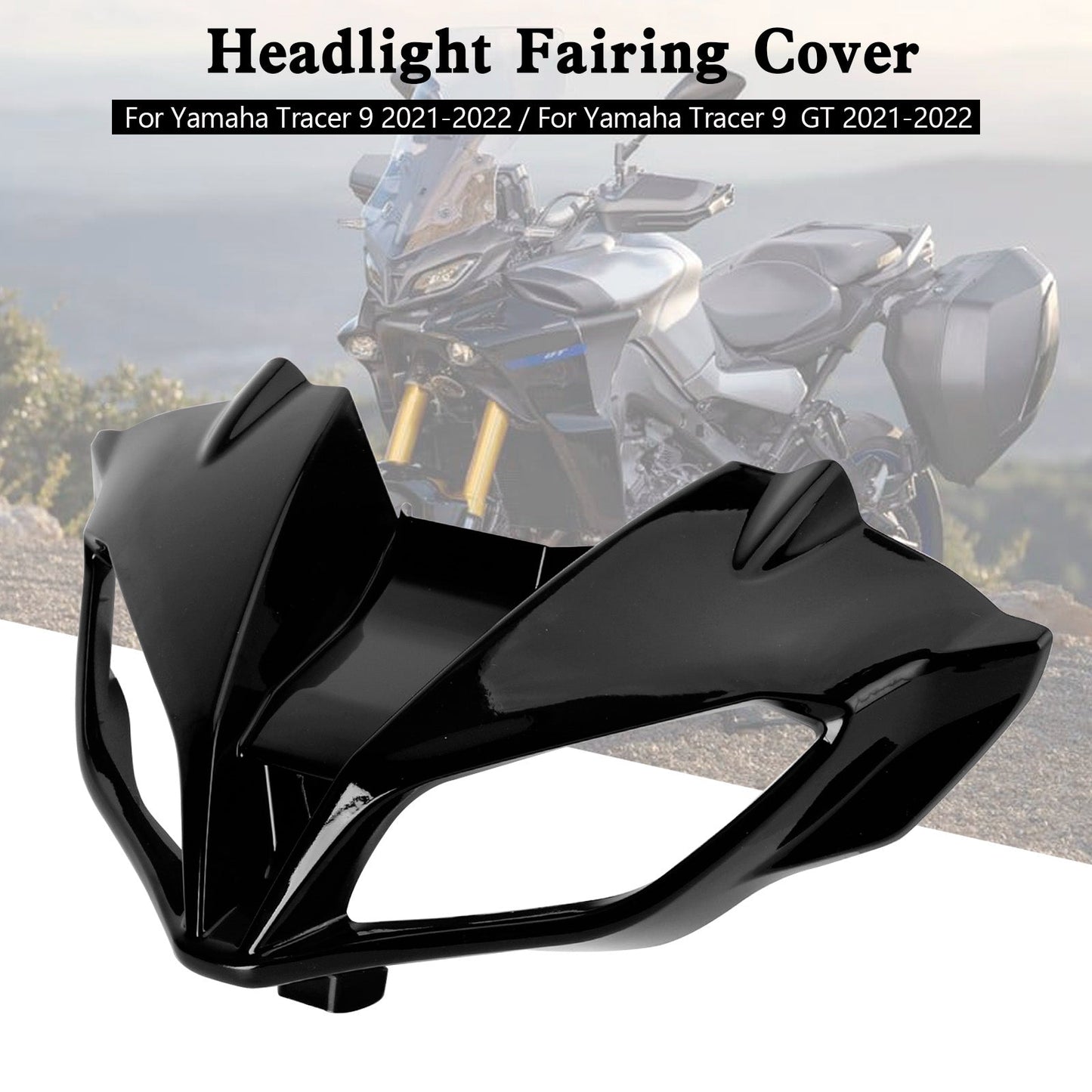 Headlight Fairing Stay Beak Nose Cone For For Yamaha Tracer 9 GT 2021-2022