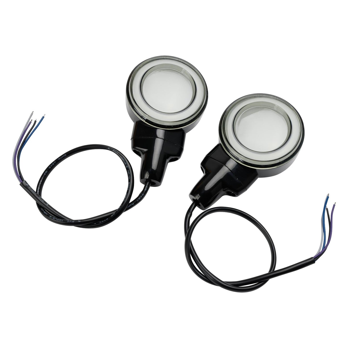 Heritage Softail Classic Touring 99-23 LED Flat Front Turn Signal Light Assosary