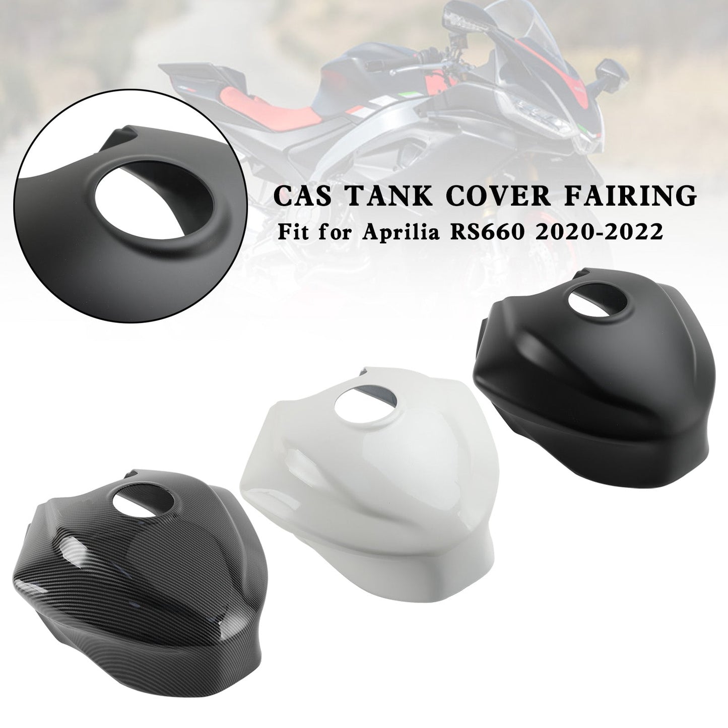 Protector de carenado para la tapa del depósito de gasolina de Aprilia RS 660 RS660 20-24